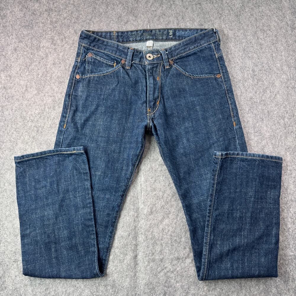 Levi's‎ Silver Tab Ltd Edition Men's 31X 31 Slim Straight Dark Wash Jeans